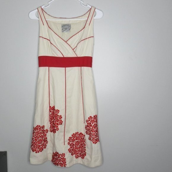Floreat‎ Coral Way Floral Embroidered Dress from Anthropology - Picture 2 of 5